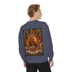 Leo Zodiac Lion Sweatshirt — Regal Astrology Graphic Crewneck