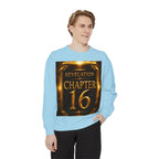 Revelation Chapter 16 Sweatshirt — "Judgment Begins" Apocalyptic Graphic