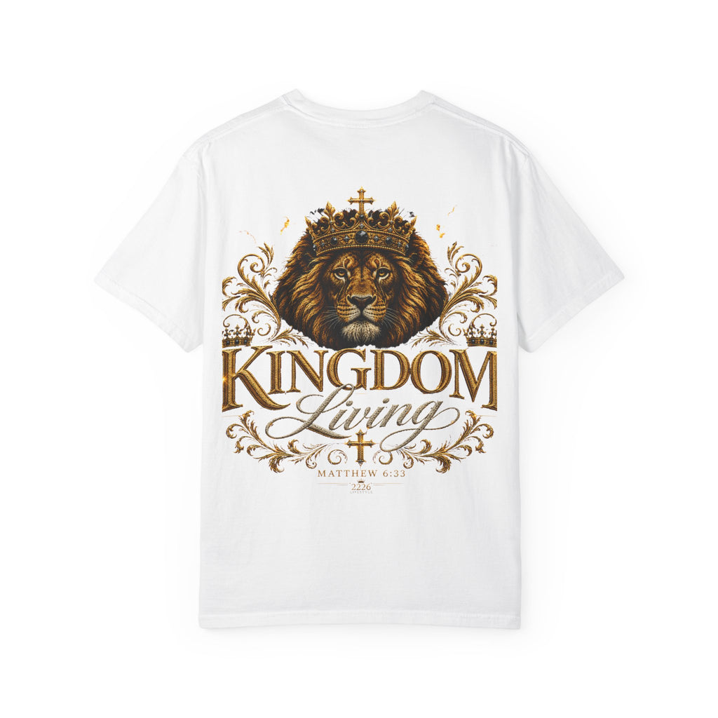 Kingdom Living Lion T-Shirt — "Speak Life" Christian Faith Graphic Tee