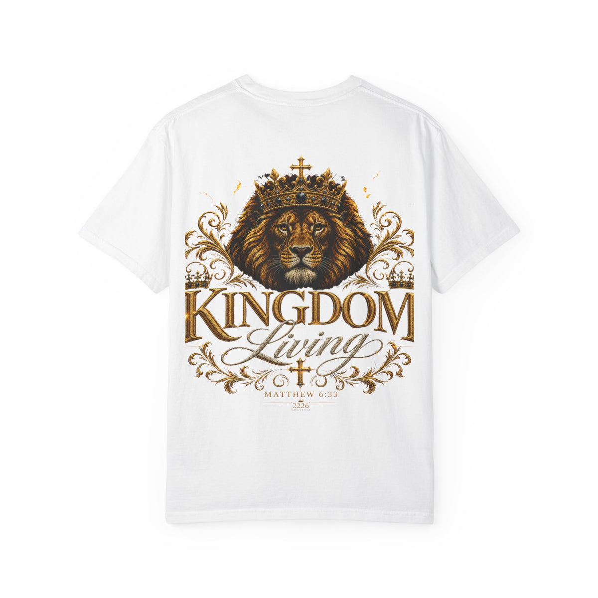 Kingdom Living Lion T-Shirt — "Speak Life" Christian Faith Graphic Tee