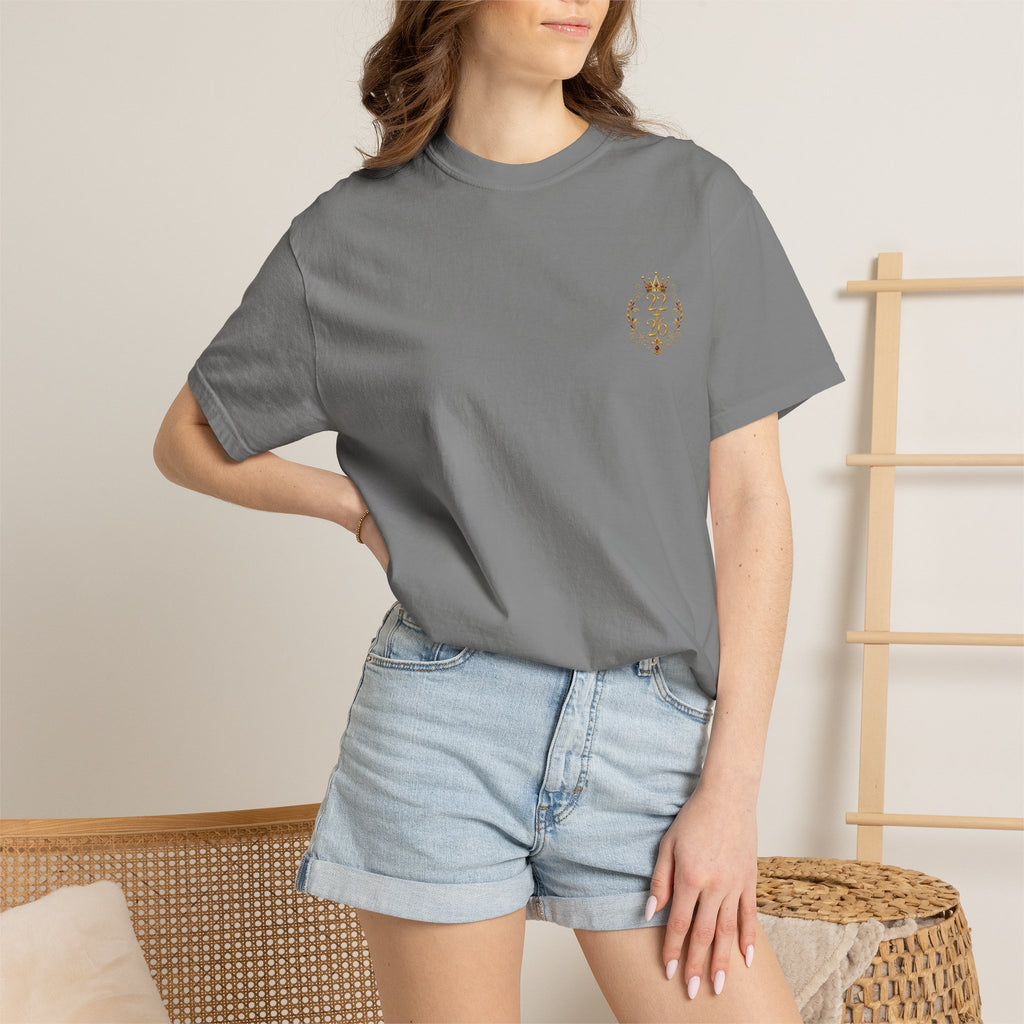 Kingdom Living Lion T-Shirt — Regal Christian Faith Graphic Tee