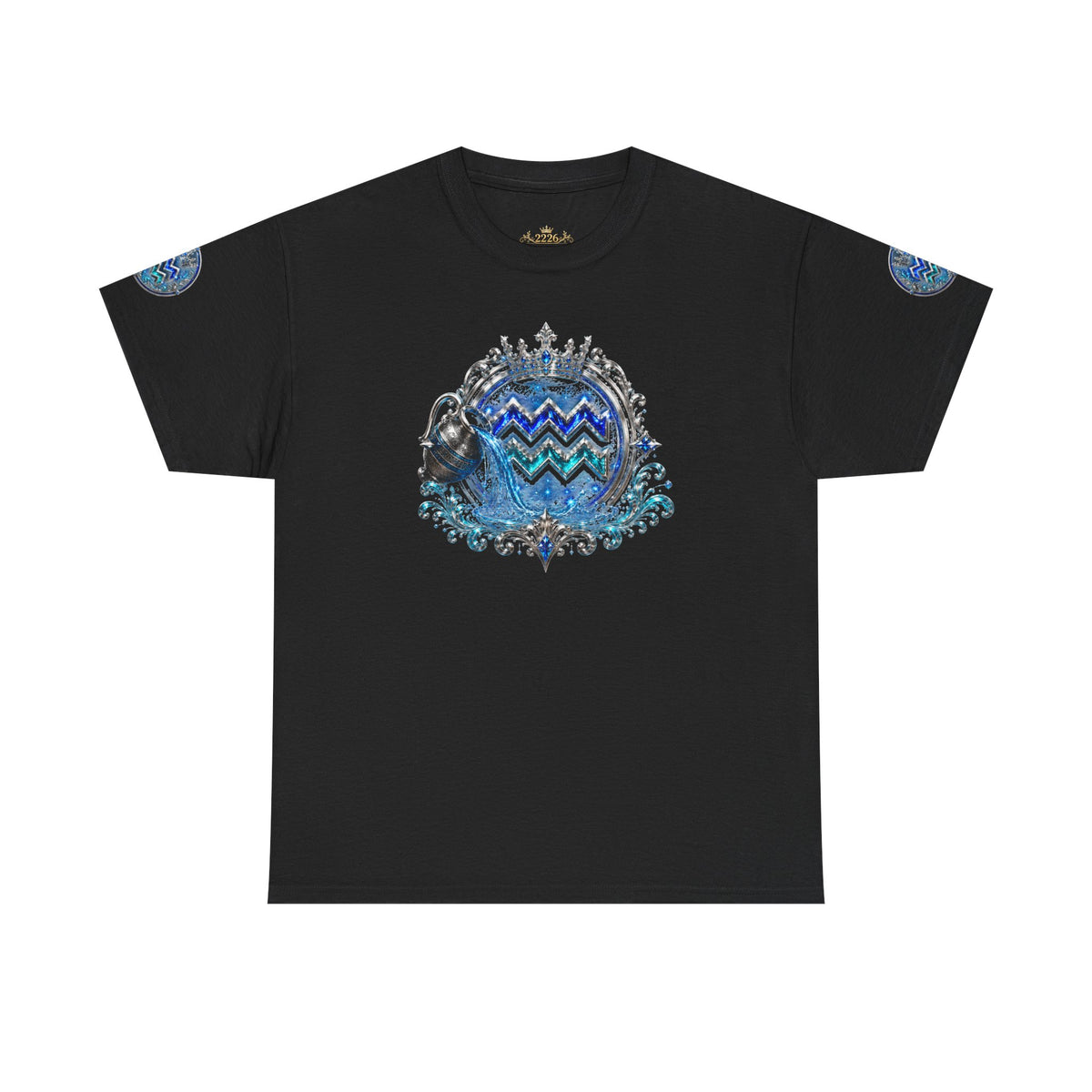Aquarius Zodiac T-Shirt — Water Bearer Astrology Tee
