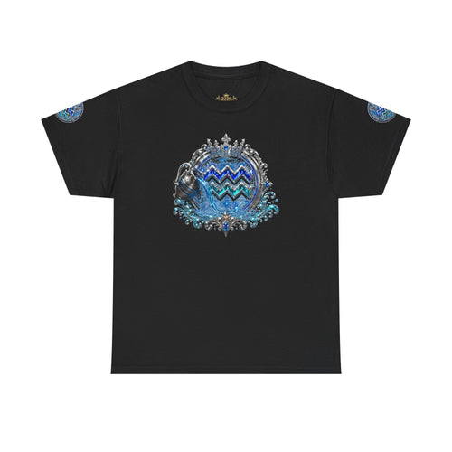 Aquarius Zodiac T-Shirt — Water Bearer Astrology Tee