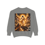 Revelation Chapter 1 Sweatshirt — Golden Christ Return Religious Crewneck