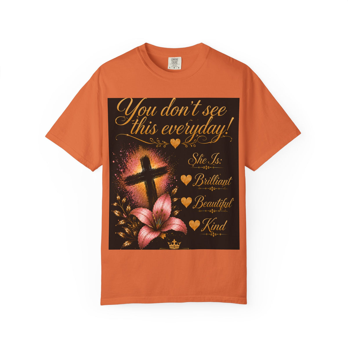 Christian Inspirational T-Shirt — "Not By Sight" / "You Don’t See This Everyday" Design