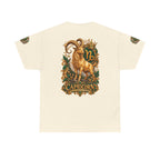 Capricorn Zodiac T-Shirt — Golden Goat Astrology Tee