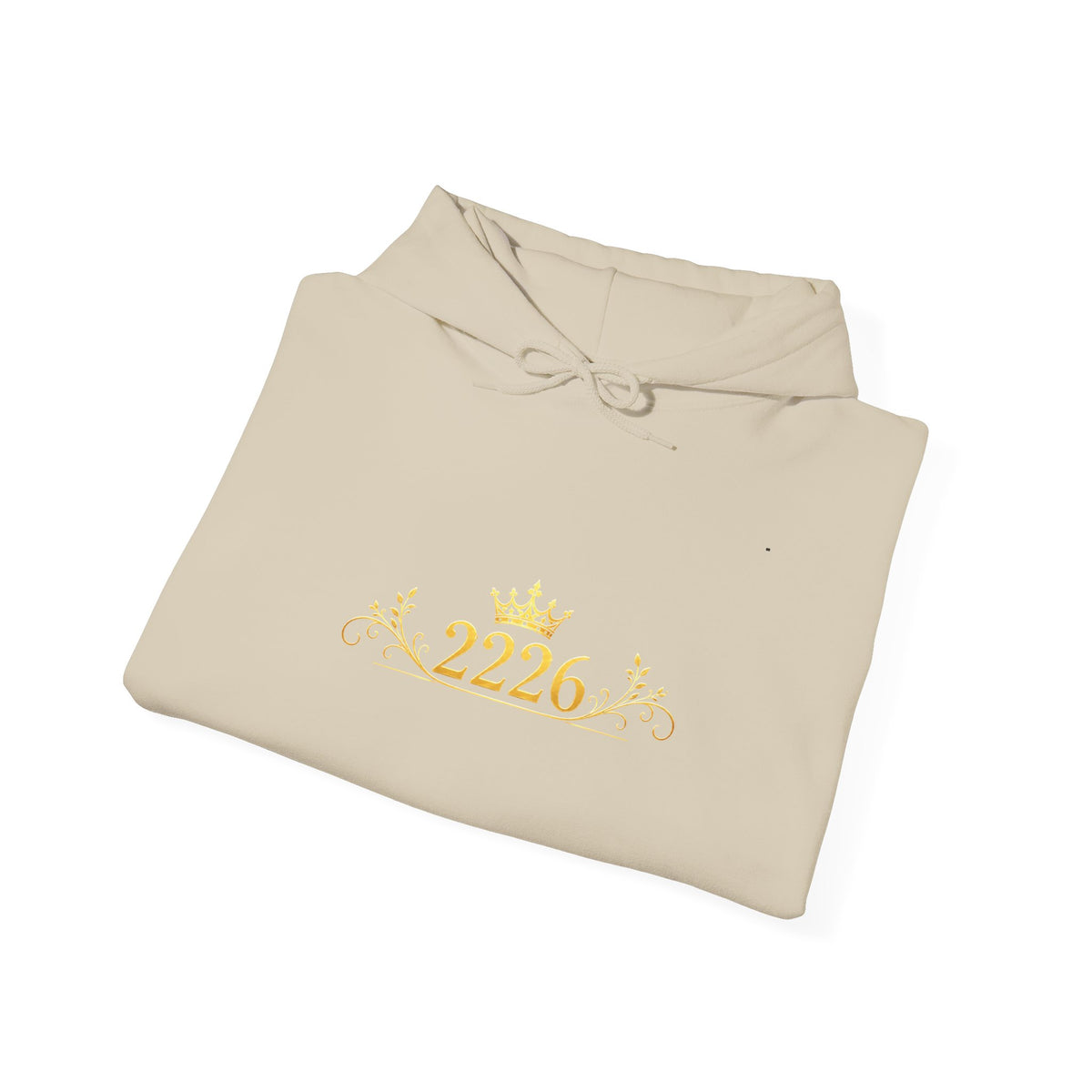 Gold Crown '2226' Hoodie - Royal Anniversary Sweatshirt