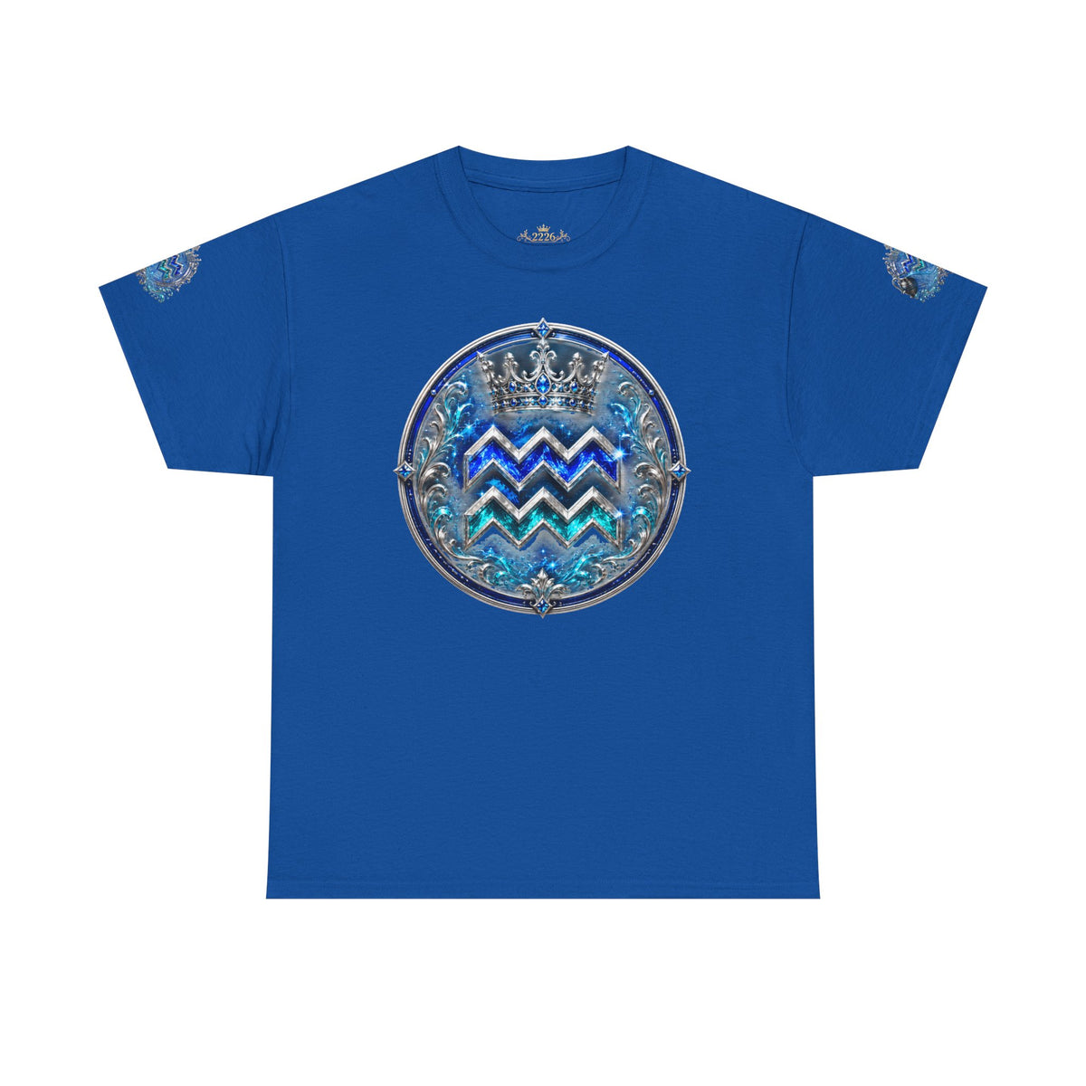 Aquarius Zodiac T-Shirt — Water Bearer Astrology Tee