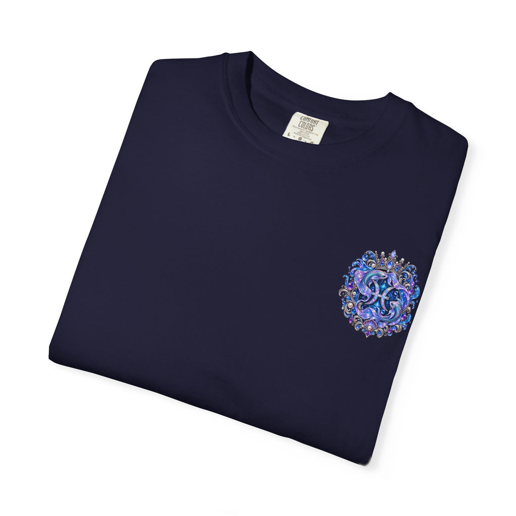 Pisces Shark T-Shirt — Zodiac Ocean Graphic Tee