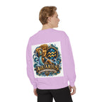 Aquarius Zodiac Sweatshirt — Water Bearer Astrology Graphic Crewneck