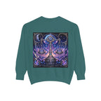Libra Zodiac Sweatshirt — Scales Astrology Graphic Crewneck