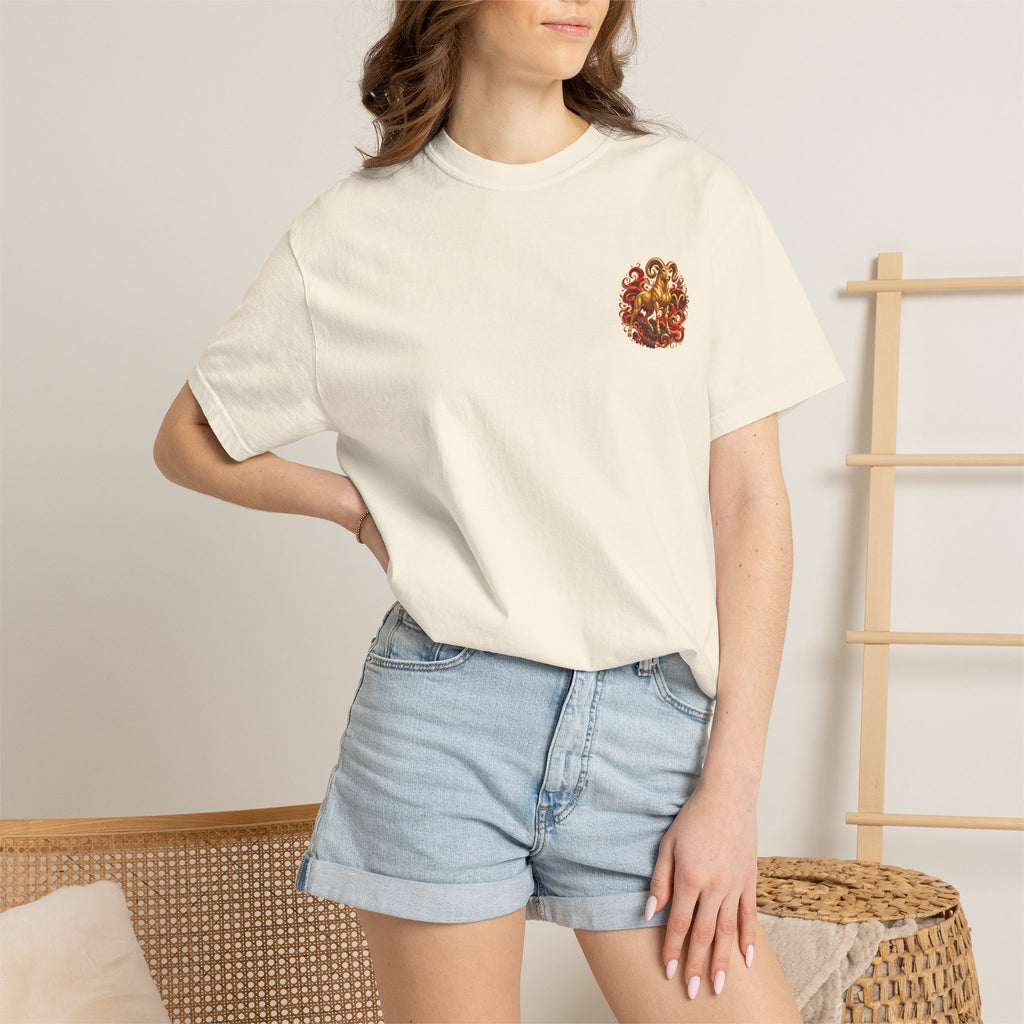 Aries Zodiac T-Shirt — Fiery Ram Astrology Tee