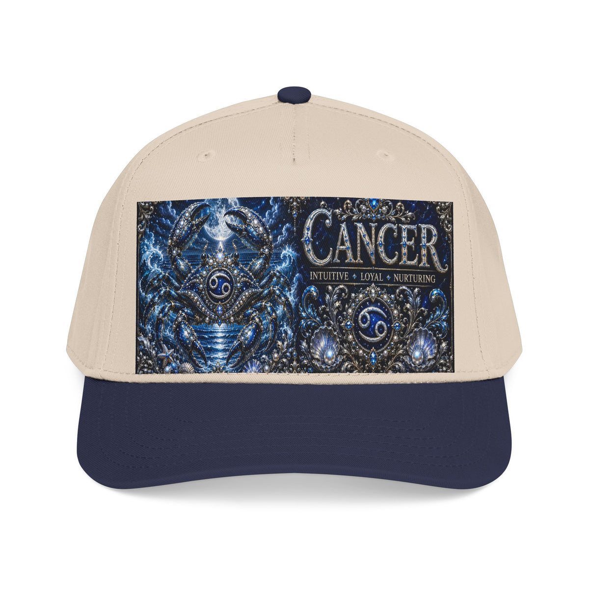 Cancer Zodiac Baseball Cap — Astrology Star Sign Hat (June–July)