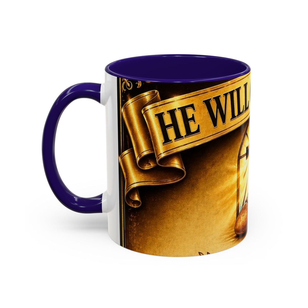 Religious Communion Mug — 'I Will Carry You' Coffee Cup (11oz/15oz)