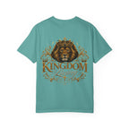 Kingdom Living Lion T-Shirt — Crowned Lion Christian Faith Tee