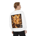 Revelation Chapter 1 Sweatshirt — Golden Christ Return Religious Crewneck