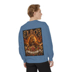 Leo Zodiac Lion Sweatshirt — Regal Astrology Graphic Crewneck