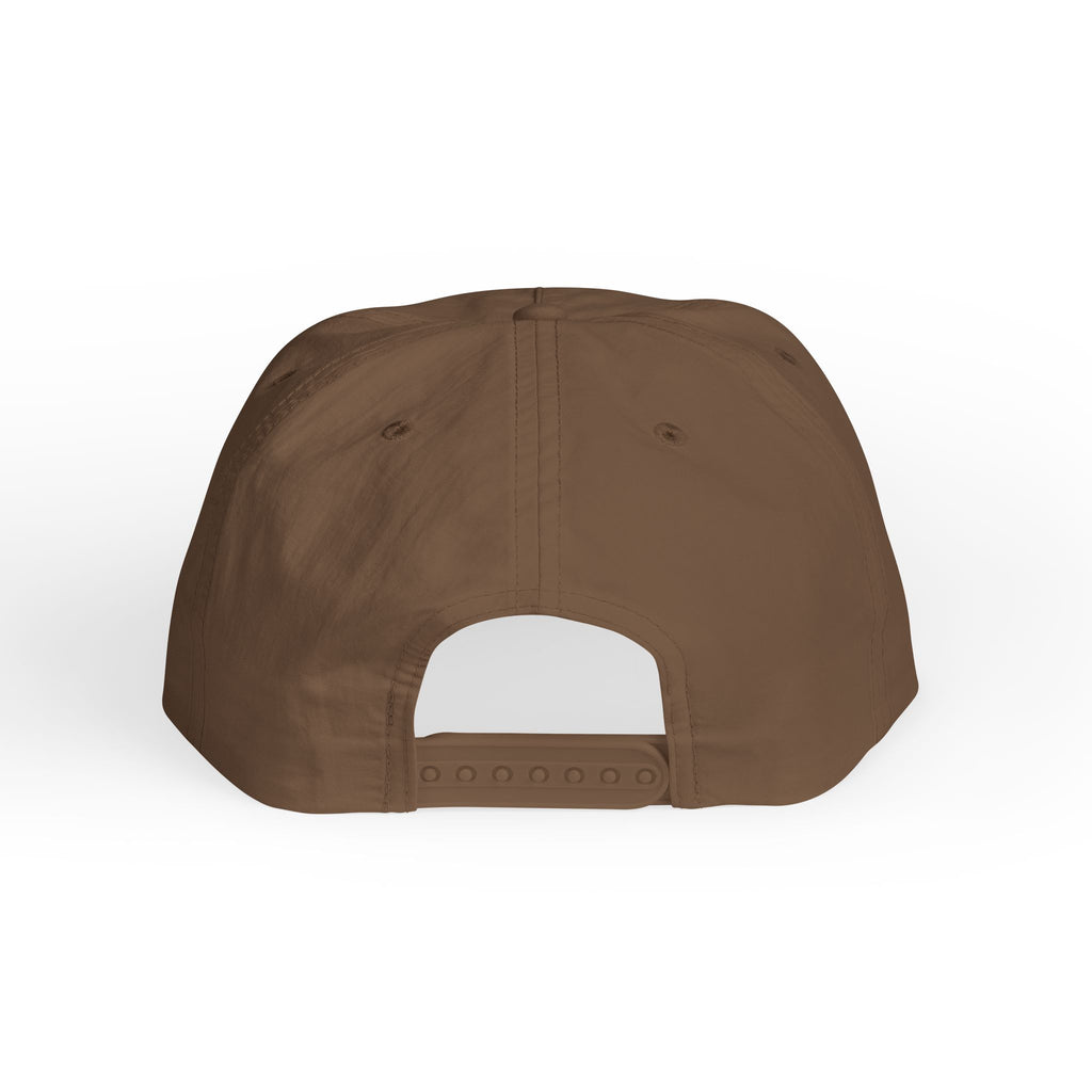 Surf Cap - Minimal Gold Wave Embroidered Patch Hat