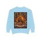 Leo Zodiac Lion Sweatshirt — Regal Astrology Graphic Crewneck