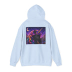 Unicorn Hoodie – Cosmic Rainbow Black Unicorn Pullover