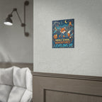 Middle School Adventures Leveling Up Poster — Gaming Fox Rolled Wall Art