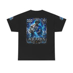 Aquarius Zodiac T-Shirt — Water Bearer Astrology Tee