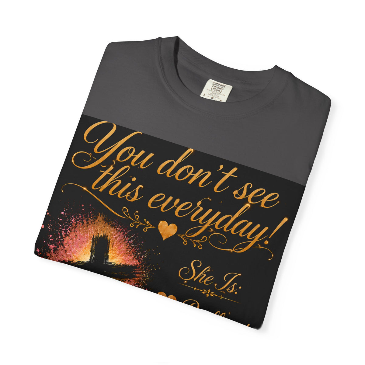 Christian Inspirational T-Shirt — "Not By Sight" / "You Don’t See This Everyday" Design