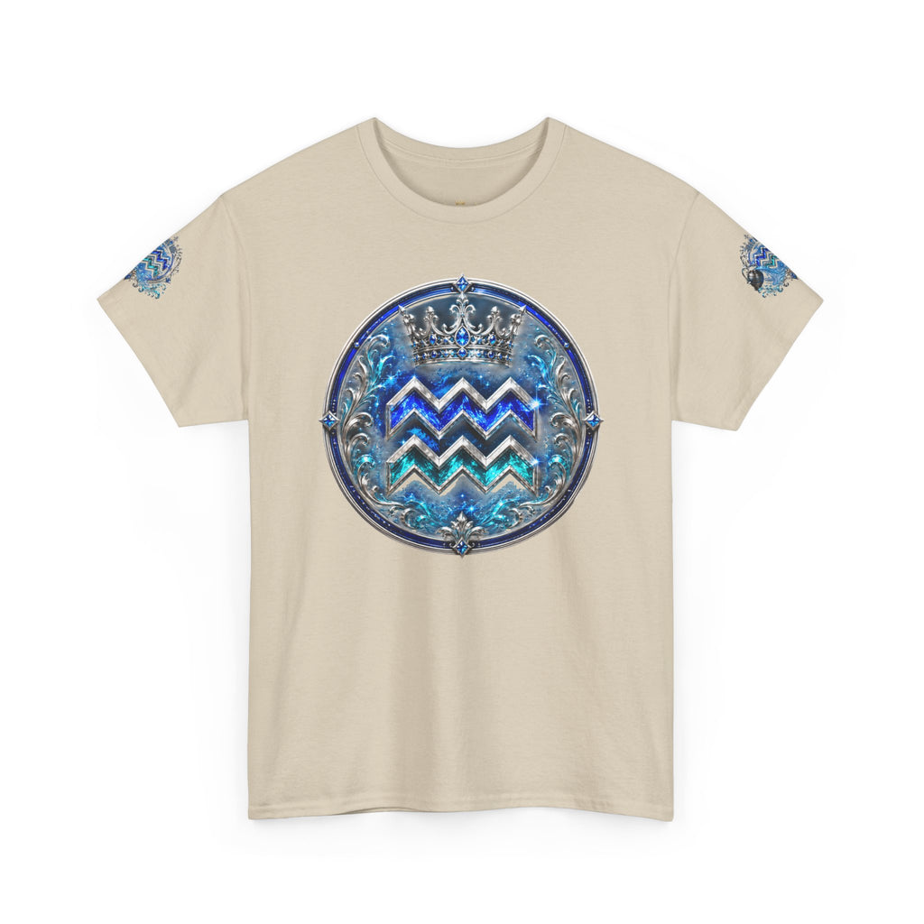 Aquarius Zodiac T-Shirt — Water Bearer Astrology Tee