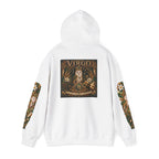 Virgo Owl Zodiac Hoodie — Floral Astrology Pullover
