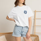 Pisces Zodiac T-Shirt — Blue Koi Fish Astrological Tee