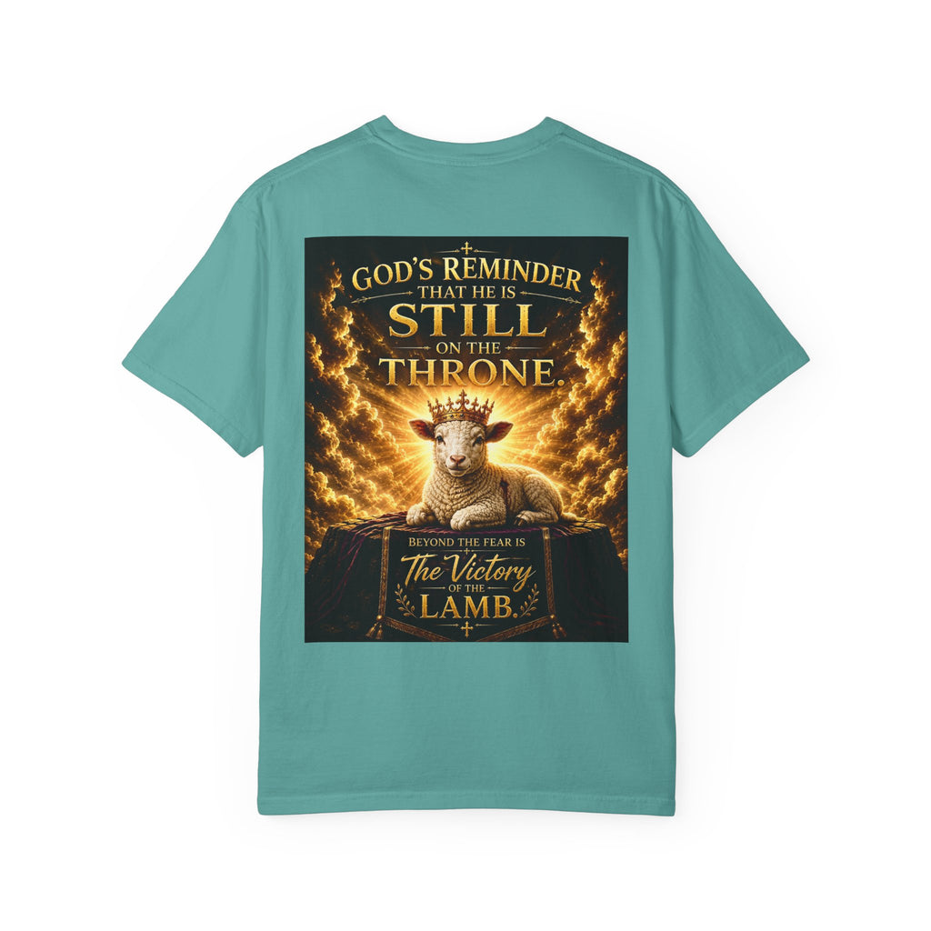 Christian Inspirational T-Shirt — "Speak Life" & "Still on the Throne" Faith Graphic Tee