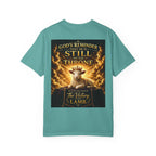 Christian Inspirational T-Shirt — "Speak Life" & "Still on the Throne" Faith Graphic Tee