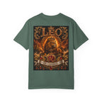 Leo Zodiac Lion T-Shirt — Regal Crowned Lion Astrology Tee