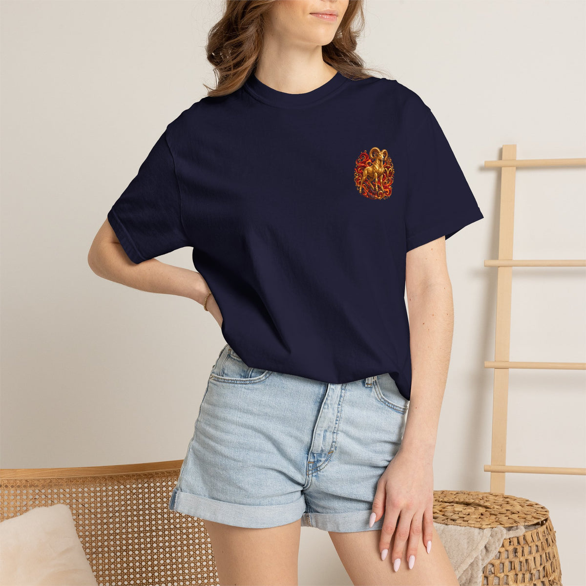 Aries Zodiac T-Shirt — Fiery Ram Astrology Tee