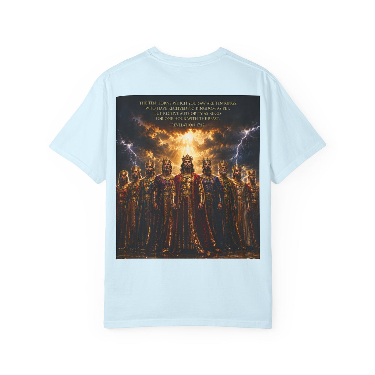 Kingdom Living T-Shirt — Regal Lion Christian Faith Tee