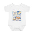 Baby Bodysuit – "Welcome Home Baby" Angel Twins Nursery Bodysuit (Heaven Quote)