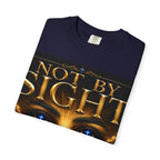 Not By Sight / Walk By Faith T‑Shirt — Christian Faith Graphic Tee
