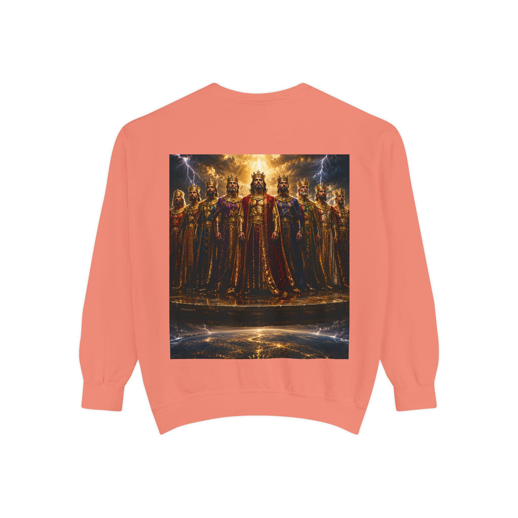 The Kings of the Earth Sweatshirt — Royal Christian Statement Pullover