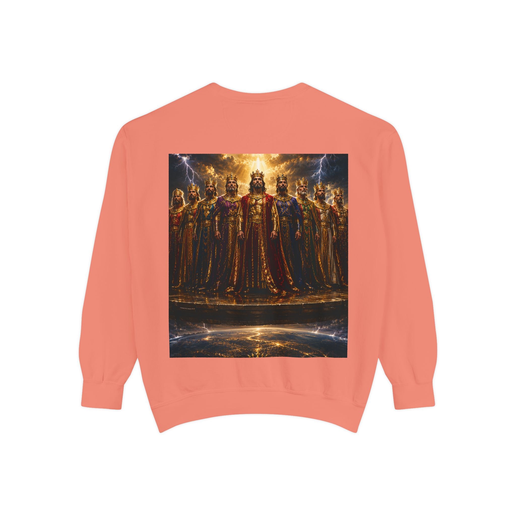 The Kings of the Earth Sweatshirt — Royal Christian Statement Pullover