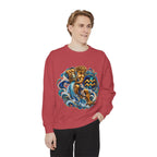 Aquarius Zodiac Sweatshirt — Water Bearer Astrology Graphic Crewneck