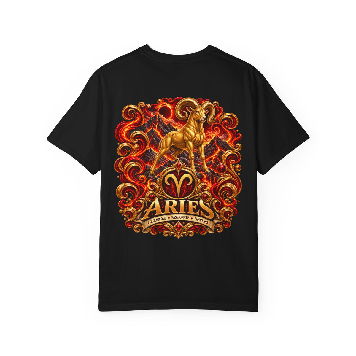 Aries Zodiac T-Shirt — Fiery Ram Astrology Tee