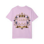Royal Crest T-Shirt — 2226 Faith & Purpose Graphic Tee