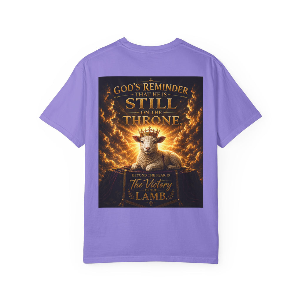 Spooktacular Revelation T-Shirt — "The Victory Lamb" Christian Halloween Graphic Tee