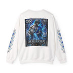 Aquarius Zodiac Sweatshirt — Astrology Water-Bearer Crewneck