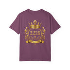Royal Crest 2226 T-Shirt — Gold Crown Emblem Tee