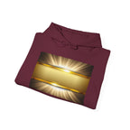 The Kings of the Earth Hoodie – Gold Radiant Crown Sweatshirt (2/6 Sleeve Design)