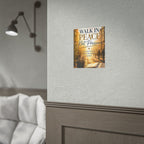 Rolled Poster – "Walk in Peace Not Pressure" Inspirational Christian Wall Art