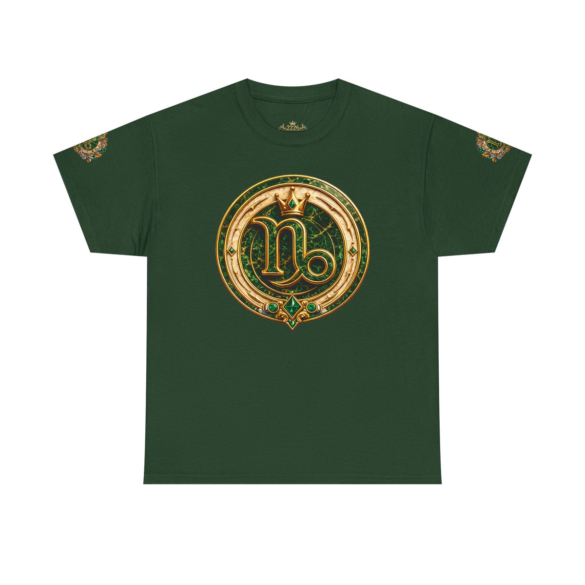 Capricorn Zodiac T-Shirt — Golden Goat Astrology Tee