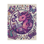 Unicorn Galaxy Poster — Cute Pastel Magical Creature Wall Art