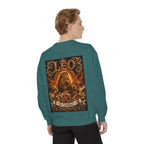 Leo Zodiac Lion Sweatshirt — Regal Astrology Graphic Crewneck